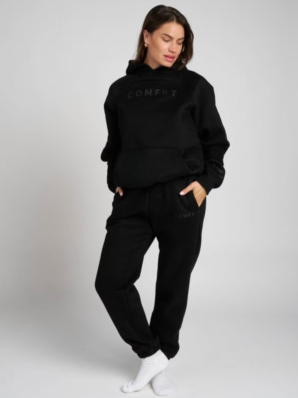 Comfrt Tranquil Hoodie And Sweatpants Set, Small